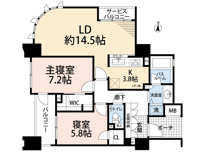 madori - 株式会社ランドアーズ|名古屋の中古マンション・一戸建て・賃貸管理・不動産売却