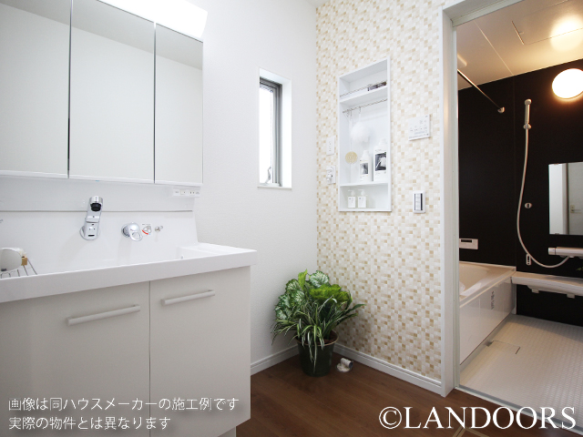 建売住宅の施工例｜脱衣室（名古屋市）｜ケイアイプランニング