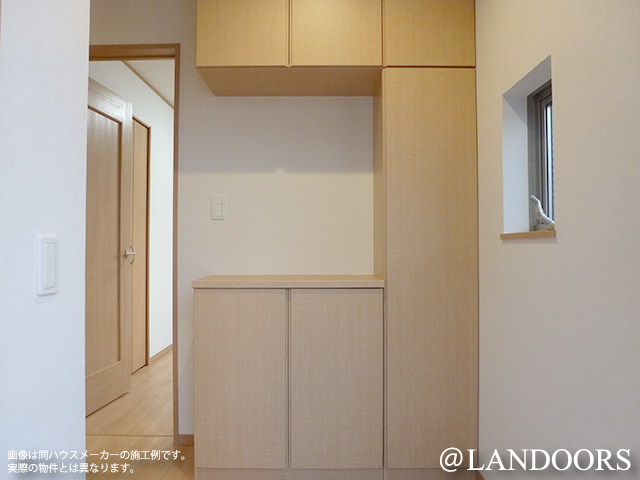 建売住宅の施工例｜シューズボックス（名古屋市）｜飯田産業（ハートフルタウン）