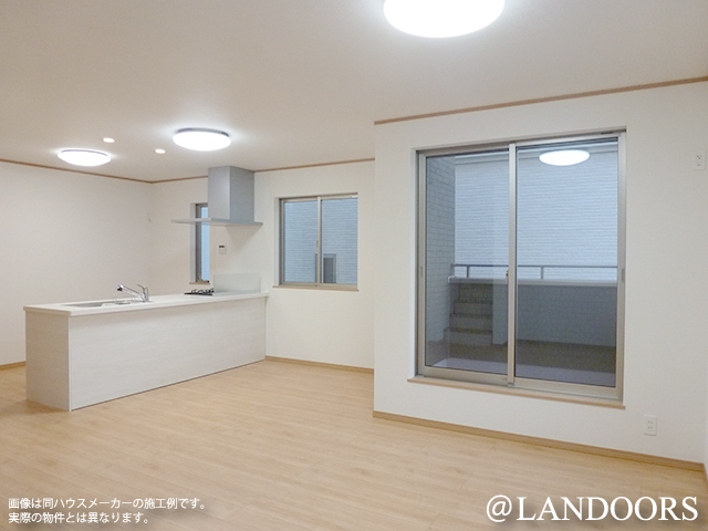 建売住宅の施工例｜リビング全景（名古屋市）｜飯田産業（ハートフルタウン）