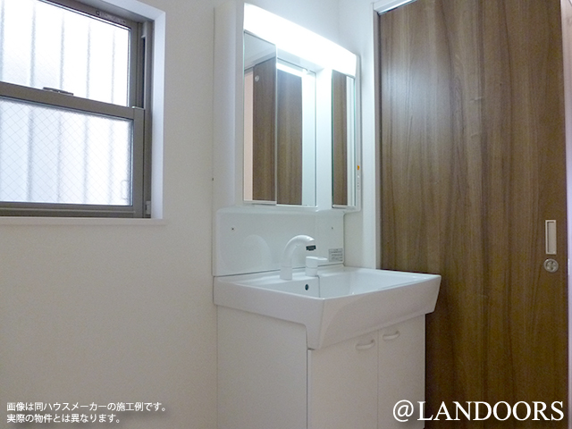 建売住宅の施工例｜洗面化粧台（名古屋市）｜ファースト住建（ファーストタウン）