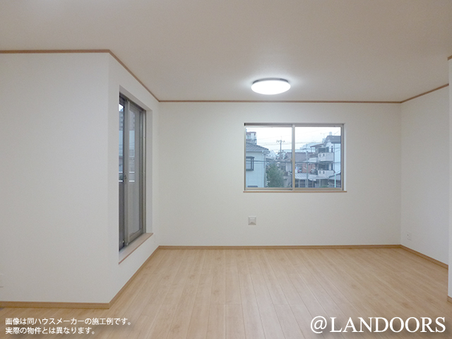 建売住宅の施工例｜リビングと窓（名古屋市）｜飯田産業（ハートフルタウン）