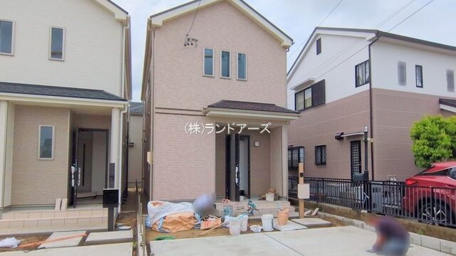 建売住宅の外観写真（あま市坂牧7期_1号棟・飯田産業/ハートフルタウン）