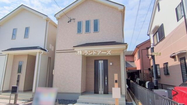 建売住宅の外観写真（あま市坂牧7期_1号棟・飯田産業/ハートフルタウン）