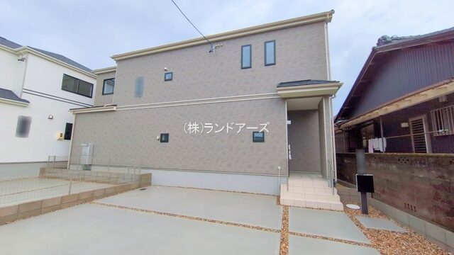 建売住宅の外観写真（北名古屋市二子屋敷_1号棟・飯田産業/ハートフルタウン）