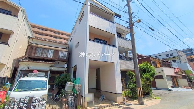 建売住宅の外観写真（名古屋市中村区大宮町2丁目_1号棟・アイダ設計/いろどりアイタウン）