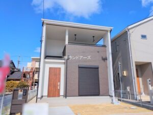 建売住宅の外観写真（名古屋市港区大西2丁目No.2_No.9・アイダ設計/いろどりアイタウン）