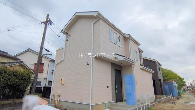 建売住宅の外観写真（清須市西枇杷島町北二ツ杁_1号棟・アイダ設計/いろどりアイタウン）