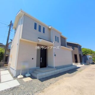 建売住宅の外観写真（清須市西枇杷島町北二ツ杁_1号棟・アイダ設計/いろどりアイタウン）
