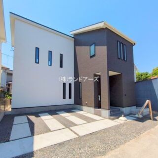 建売住宅の外観写真（清須市西枇杷島町北二ツ杁_2号棟・アイダ設計/いろどりアイタウン）
