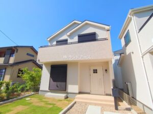 建売住宅の外観写真（港区茶屋新田2期_1号棟・飯田産業/ハートフルタウン）