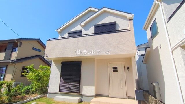 建売住宅の外観写真（港区茶屋新田2期_1号棟・飯田産業/ハートフルタウン）