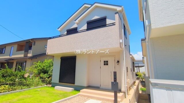 建売住宅の外観写真（港区茶屋新田2期_1号棟・飯田産業/ハートフルタウン）