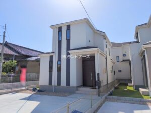 建売住宅の外観写真（港区茶屋新田2期_3号棟・飯田産業/ハートフルタウン）