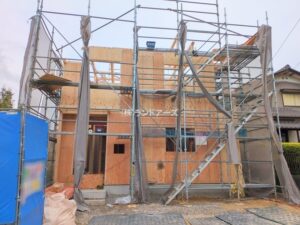 建売住宅の外観写真（緑区大清水東2期_A号棟・飯田産業/ハートフルタウン）