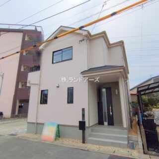 建売住宅の外観写真（蟹江町今西_1号棟・飯田産業/ハートフルタウン）