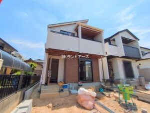 建売住宅の外観写真（豊明市三崎町ゆたか台_1号棟・東栄住宅/ブルーミングガーデン）