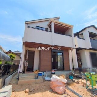 建売住宅の外観写真（豊明市三崎町ゆたか台_1号棟・東栄住宅/ブルーミングガーデン）