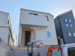 建売住宅の外観写真（豊明市二村台第3_2号棟・一建設/リーブルガーデン）