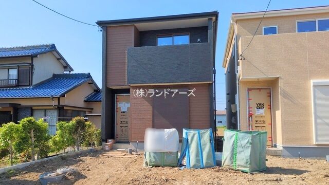 建売住宅の外観写真（一宮市浅井中小学校前_1号棟・一建設/リーブルガーデン）