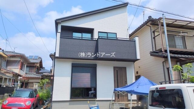 建売住宅の外観写真（春日井市高蔵寺町3期1棟_1号棟・タクトホーム/グラファーレ）