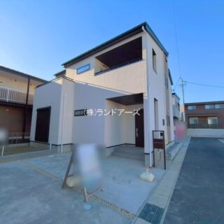 建売住宅の外観写真（江南市宮後町砂場東23－P1_8号棟・アイダ設計/いろどりアイタウン）