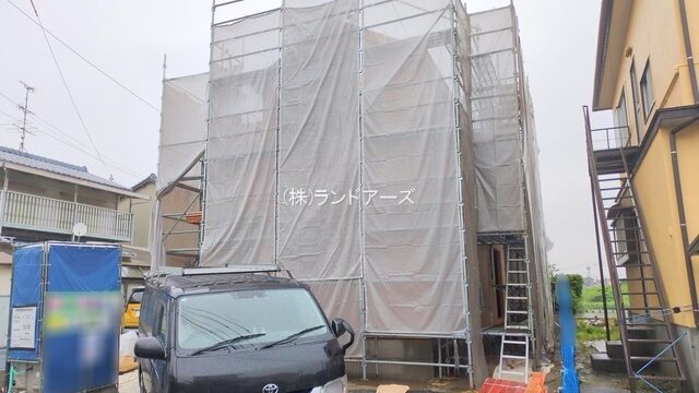 建売住宅の外観写真（蟹江町西之森4期_A号棟・飯田産業/ハートフルタウン）