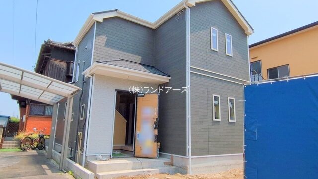 建売住宅の外観写真（蟹江町西之森4期_A号棟・飯田産業/ハートフルタウン）