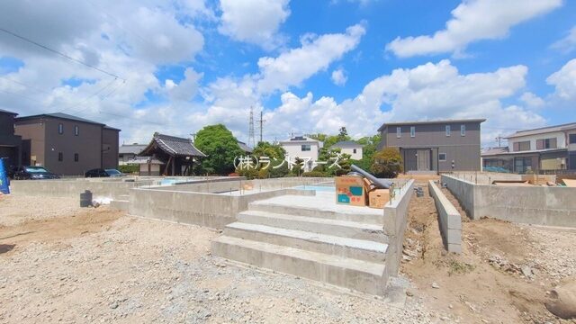 建売住宅の外観写真（あま市七宝町鯰橋-第1_3号棟・アーネストワン/クレイドルガーデン）