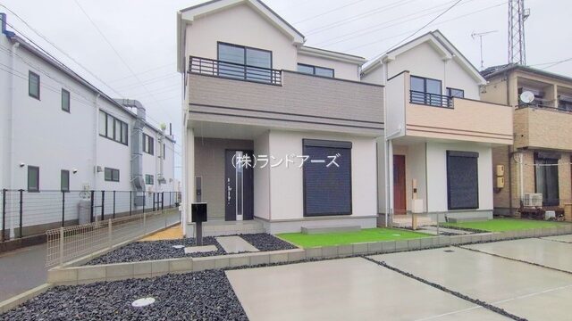 建売住宅の外観写真（一宮市伝法寺4期_A号棟/飯田産業/ハートフルタウン）