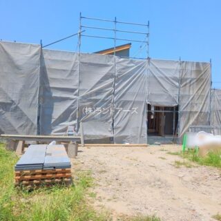 建売住宅の外観写真（一宮市明地の平屋_1号棟・一建設/リーブルガーデン）