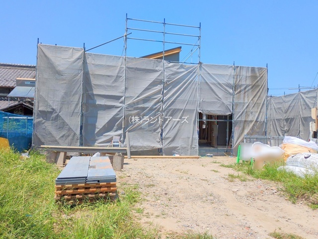 一宮市明地の平屋_1号棟_20250730_1_0818132 - 株式会社ランドアーズ|名古屋の一戸建て(建売・中古戸建)・中古マンション・賃貸管理・不動産売却 建売住宅の外観写真(一宮市明地の平屋_1号棟・一建設/リーブルガーデン)