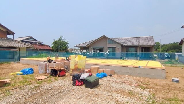 建売住宅の外観写真（一宮市明地の平屋_2号棟・一建設/リーブルガーデン）