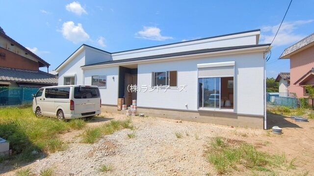 建売住宅の外観写真（一宮市明地の平屋_2号棟・一建設/リーブルガーデン）