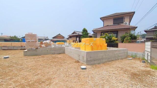 建売住宅の外観写真（一宮市明地の平屋_4号棟・一建設/リーブルガーデン）