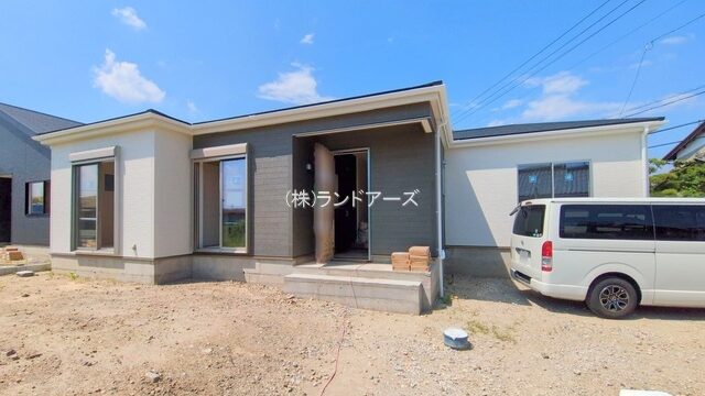 建売住宅の外観写真（一宮市明地の平屋_4号棟・一建設/リーブルガーデン）