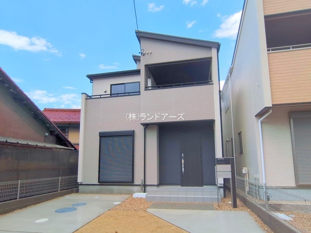 一宮市萩原町萩原古井溝_1号棟_20251001_1_0831017 - 株式会社ランドアーズ|名古屋の一戸建て(建売・中古戸建)・中古マンション・賃貸管理・不動産売却 建売住宅の外観写真(一宮市萩原町萩原古井溝_1号棟・東栄住宅/ブルーミングガーデン)