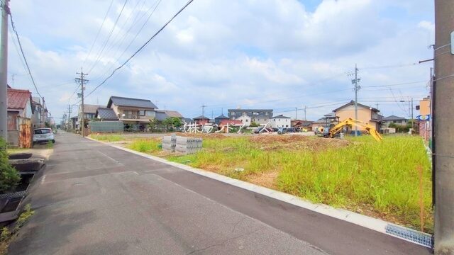 建売住宅の外観写真（北名古屋市六ツ師7期8棟・タクトホーム/グラファーレ）