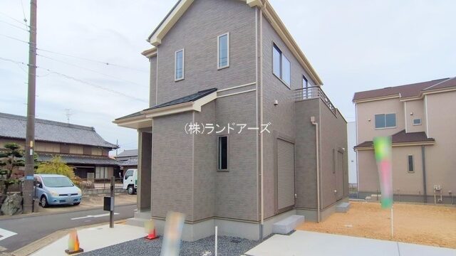 建売住宅の外観写真（江南市今市場_A号棟/飯田産業/ハートフルタウン）