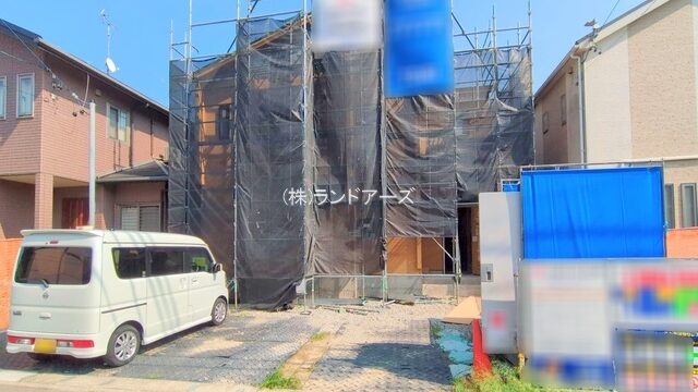 建売住宅の外観写真（江南市前飛保町緑ヶ丘_1号棟・東栄住宅/ブルーミングガーデン）