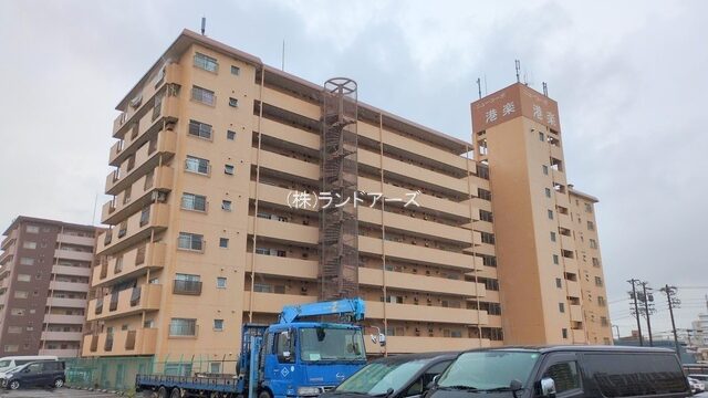 中古マンションの外観写真（ニューコーポ港楽A棟_802号室）