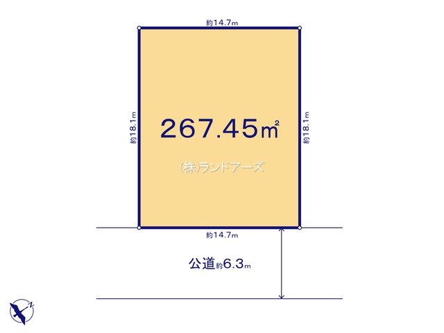 名古屋市瑞穂区彌富ケ丘町１丁目（・・7,980万円）の間取り図