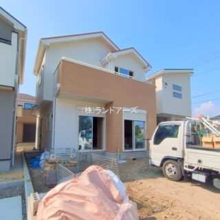 建売住宅の外観写真（江南市宮後町砂場東23－P1_4号棟・アイダ設計/いろどりアイタウン）