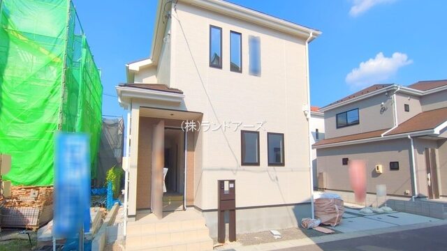 建売住宅の外観写真（江南市宮後町砂場東23－P1_6号棟・アイダ設計/いろどりアイタウン）