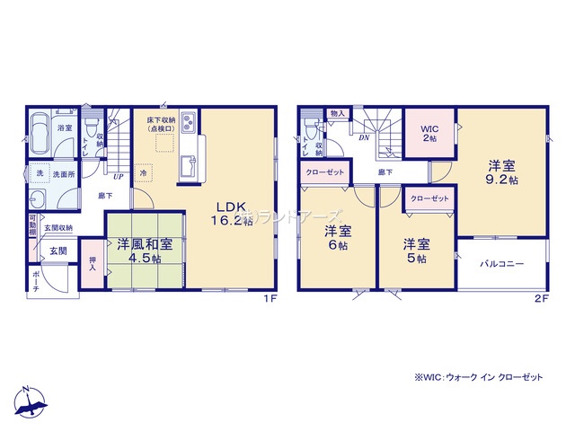豊明市沓掛町Ⅳ3（建売・ 4LDK・3,790万円）の間取り図