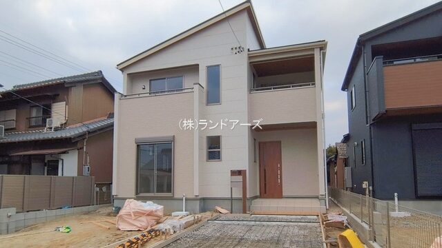 建売住宅の外観写真（一宮市佐千原屋敷_1号棟・東栄住宅/ブルーミングガーデン）