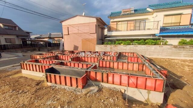建売住宅の外観写真（北名古屋市熊之庄7期_A号棟/飯田産業/ハートフルタウン）