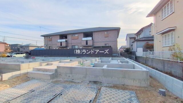 建売住宅の外観写真（北名古屋市薬師寺_A号棟/飯田産業/ハートフルタウン）