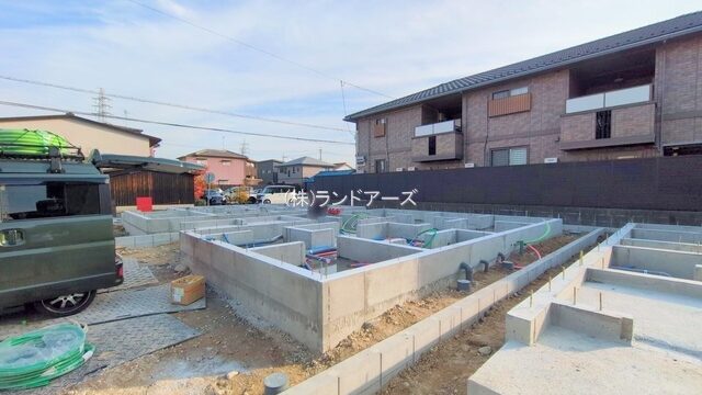 建売住宅の外観写真（北名古屋市薬師寺_B号棟/飯田産業/ハートフルタウン）
