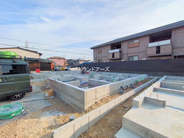 建売住宅の外観写真(北名古屋市薬師寺_B号棟/飯田産業/ハートフルタウン)